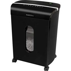 GoECOlife Limited Edition 12-Sheet Microcut Paper Shredder, Black (GMW120P-BLK)