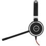 Jabra Evolve 40 MS Professional Wired Headset, Stereo – Telephone Headset for Greater Productivity, Superior Sound for Calls and Music, 3.5mm Jack/USB Connection, All-Day Comfort Design, MS Optimized