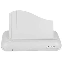 Electric 3 Hole Paper Punch, VEYETTE Heavy Duty Commercial Hole Puncher with Adapter for Office School Studio, 30 Sheet Capacity,Color Gray