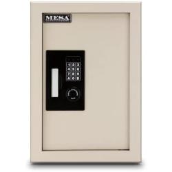 Mesa Safe Company Model MAWS2113E Electronic Wall Safe, Cream