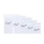 Small Ziplock Poly Bags 5 Sizes 500pcs Assorted Resealable Plastic Zipper Bags for Jewelry Beads Candy 2 Mil Clear (5 Size 500 Pack)