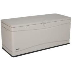 Lifetime 60040 Deck Box, 130 Gallon, Desert Sand