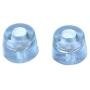 Semetall Round Rubber Feet 50 Pack Soft Cutting Board Rubber Feet Small Clear Pads for Furniture Electronics and Appliances,21mmx14mm(0.83''x0.55'' DxH)