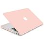 KECC Laptop Case Compatible with Old MacBook Pro 13'' Retina (-2015) w/Keyboard Cover Plastic Hard Shell Case A1502/A1425 2 in 1 Bundle (Pale Pink)