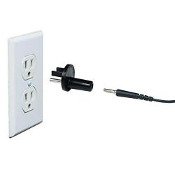 Static Care ESD Grounding Cable with Alligator Clip 8 Long with Banana Jack Outlet Plug Adapter Ground Garments and Mats with Alligator Clip