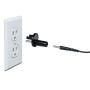 Static Care ESD Grounding Cable with Alligator Clip 8 Long with Banana Jack Outlet Plug Adapter Ground Garments and Mats with Alligator Clip
