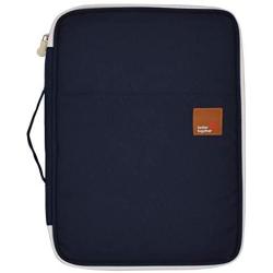 El-fmly Document A4 Waterproof Bag Organizer Portfolio Zipper Portable for Ipad Notebook Travel Office