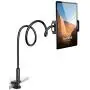 Gooseneck Tablet Mount Holder for Bed - Lamicall Flexible Tablet Arm Clamp, Bed Stand for 4.7-11'' Devices, Such as iPad Mini 7.9, Air 9.7, Pro 10.5/11, Switch, Galaxy Tabs - Black Gooseneck Tablet Mount Holder for Bed - Lamicall Flexible Tablet Arm Clamp, Bed Stand for 4.7-11'' Devices, Such as iPad Mini 7.9, Air 9.7, Pro 10.5/11, Switch, Galaxy Tabs - Black