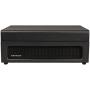 Crosley CR8017A-BK Voyager Vintage Portable Turntable with Bluetooth Receiver and Built-in Speakers, Black