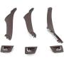 FEXON Mocha Window Switch Armrest Panel, Inner Door Pull Handle Trim Cover Kits Replacement for 2010-2016 BMW 5 Series 520 523 525 528 530 535 51417225875