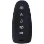 XUHANG Sillicone key Skin Cover key Remote Case Protector Shell for Ford Edge Escape Explorer Focus LINCOLN MKS MKT MKX MKZ Keyless Entry Smart Remote 5 Buttons red