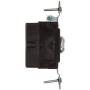 Leviton 1221-2KL 20 Amp, 120/277 Volt, Key Locking, Single-Pole, AC Quiet Switch, Extra Heavy Duty Spec Grade, Self Grounding, Chrome