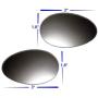 New Blind Spot Mirrors Can be Installed Adjustable or Fixed. Car Mirror for Blind Side / Door Mirrors by Utopicar Car Accessories | Wide Angle Rear View Mirrors [Frameless Design] (2 pack)