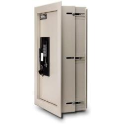 Mesa Safe Company Model MAWS2113E Electronic Wall Safe, Cream