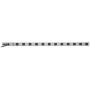 Tripp Lite 12 Right Angle Outlet Bench & Cabinet Power Strip, 36 in. Length, 15ft Cord with 5-15P Plug (PS3612RA) Black/Gray