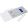 Heavy Duty Horizontal Locking Badge Holder - Crystal Clear Hard Plastic Case for Photo I.D. Badges or Proximity Cards by Specialist ID