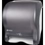 San Jamar T8400TBK Smart Essence Electronic Roll Towel Dispenser, 11.8w x 9.1d x 14.1''h, Black, Plastic