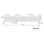 Aluminum Heatsink 3.54 x 3.54 x 0.59 inch / 90 x 90 x 15 mm Large Heat Sink Radiator Circuit Board Cooling Cooler Fin for Chip VGA RAM LED Electronic Power Amplifier - Sliver