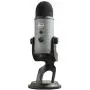 Blue Yeti USB Mic for Recording & Streaming on PC and Mac, 3 Condenser Capsules, 4 Pickup Patterns, Headphone Output and Volume Control, Mic Gain Control, Adjustable Stand, Plug & Play - Slate