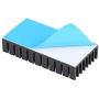 Awxlumv 2Pcs Small Heatsink 2 x 1x 0.4 inch/ 50 x 25 x 10 mm with Pre Thermal Conductive Tape Aluminum Heat Sink for Cooler PCB Device Cooling LED IC Chips CPU GPU VGA