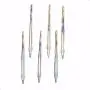 Tvoip 6Pcs Professional Girl Eyebrow Tweezer Stainless Steel Slanted Eyebrow Tweezers Eyebrows Hair Remover Tools Cosmetics Beauty (random color)