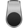 2-Pack!! Magnetic Car Holder Clip for Smartphones 360 Degree Rotation Air Vent Magnetic Phone Holder Mount. Easy Clip on with a Strong Magnetic Hold. JHR Products (Silver)