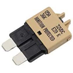 GLOSO E39 Manual (T3) Reset Low Profile ATC/ATO Circuit Breakers (5A - 1 Pack)
