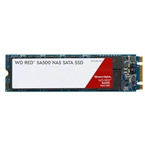 Western Digital 1TB WD Red SA500 NAS 3D NAND Internal SSD - SATA III 6 Gb/s, M.2 2280, Up to 560 MB/s - WDS100T1R0B Western Digital 1TB WD Red SA500 NAS 3D NAND Internal SSD - SATA III 6 Gb/s, M.2 2280, Up to 560 MB/s - WDS100T1R0B