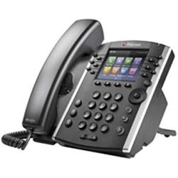 Polycom 2200-46162-025 VVX 410 12-Line IP Phone Gigabit PoE (Power supply not included) (Renewed)