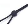 YOUOWO 5 Pack Nylon Lanyards for USB Flash Drive Cell Phone Key iPod Mp3 mp4 ID Card Badge and Other Small Electronic Devices Phone Charms (Black)