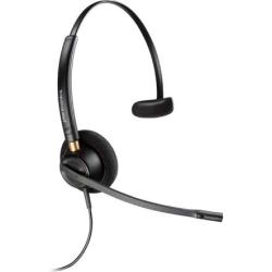 Plantronics HW510 Headset Bundle Mono Noise-Canceling and Inteli Cord, Compatible with Yealink, Polycom, Mitel, Cisco, Nortel, Shoretel Phones (HW510 Mono Headset Bundle)
