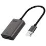 USB to HDMI Adapter, Lemorele USB to HDMI Cable Support 1080p Compatible with Windows 10/8.1/8/7, Mac OS, Black