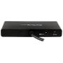 StarTech.com 4 Port DisplayPort MST Hub - DP 1.2 to 4x DP MST Hub - DisplayPort Multi Monitor Splitter - 4 Port MST Hub (MSTDP124DP),Black