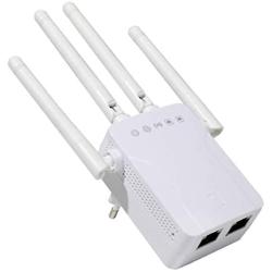 WiFi Extender - WiFi Repeater, WiFi Booster Covers Up to 2500 Sq.ft and 30 Devices, Up to 1200Mbps Dual Band WiFi Repeater with Ethernet Port, Wireless Signal Booster for Home