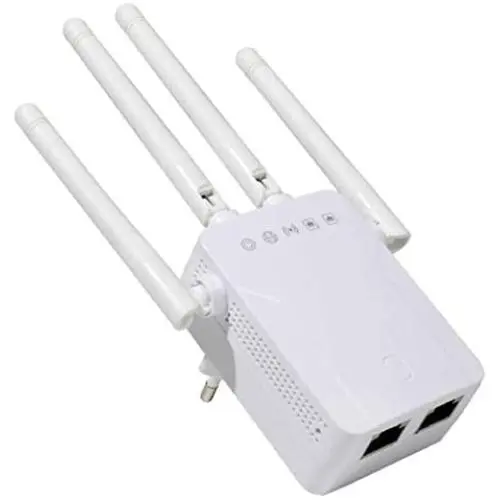 WiFi Extender - WiFi Repeater, WiFi Booster Covers Up to 2500 Sq.ft and 30 Devices, Up to 1200Mbps Dual Band WiFi Repeater with Ethernet Port, Wireless Signal Booster for Home WiFi Extender - WiFi Repeater, WiFi Booster Covers Up to 2500 Sq.ft and 30 Devices, Up to 1200Mbps Dual Band WiFi Repeater with Ethernet Port, Wireless Signal Booster for Home