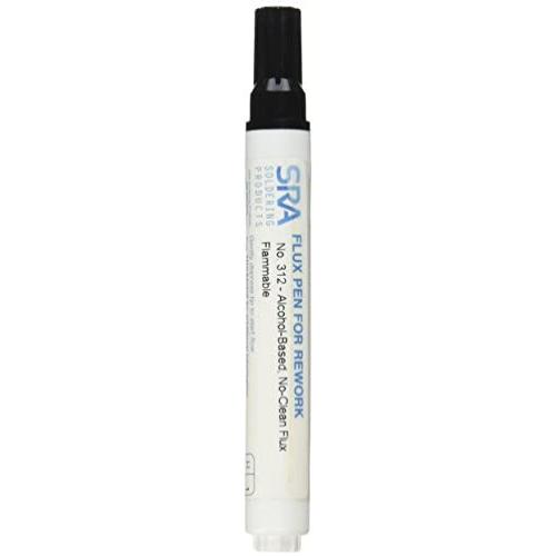 SRA #312 Soldering Flux Pen Low-Solids, No-Clean 10ml - Refillable