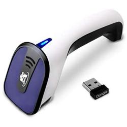 ScanAvenger Portable Wireless Bluetooth Barcode Scanner: 3-in-1 Hand Scanners - Cordless, Rechargeable 1D and 2D Scan Gun for Inventory Management - Wireless, Handheld, USB Bar Code/QR Code Reader