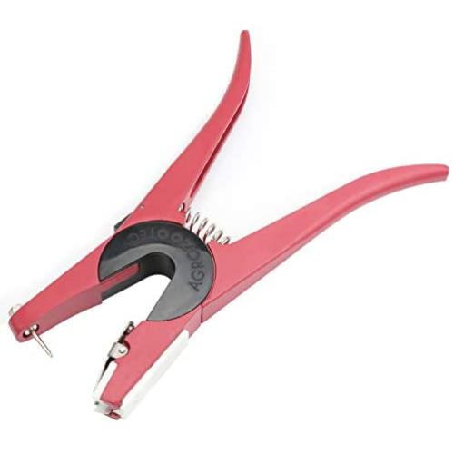 ESUMIC Universal Ear Tag Plier Identification Animal Ear Tag Wear Tool for Livestock Goat Sheep Pig