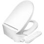 Coway Bidetmega 150 Smart Electronic Bidet Seat with Innovative i-WAVE Technology (For Elongated Toilet Bowl), White, Model Number: Bidetmega 150E