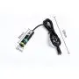 MXTLASER 520-80 Φ18x65mm Glass Lens Focusable Direct Green Laser Line Module for Clothes Cutting/Wood Cutting/Mechanical Positioning (Laser Module + Adapter + Holder)
