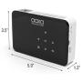 AAXA P300 Neo LED Video Projector with 2.5 Hour Rechargeable Battery, Onboard Media Player, HDMI/Mini VGA/USB/microSD Inputs, iPhone iPad PS4 Xbox Compatible, 1080p Support