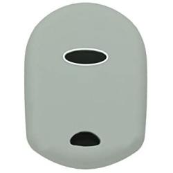 SEGADEN Silicone Cover Protector Case Holder Skin Jacket Compatible with FORD 3 Button Remote Key Fob CV2705 Gray