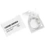 (2 Pack) 12 Inches Short Telephone Cable Rj11 Male To Male Phone Line Cord (1 Foot, White) (2 Pack) 12 Inches Short Telephone Cable Rj11 Male To Male Phone Line Cord (1 Foot, White)