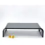 Adorox 12mm Thickness Heavy Duty 17 Monitor Stand Riser Computer Stand PC Desk Stand for Keyboard Storage & Multi-Media Laptop Printer TV Screen (Smoke Gray, 17)