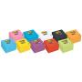 Post-it Super Sticky Notes, 3x3 in, 5 Pads, 2x the Sticking Power, White, Recyclable(654-5SSW)