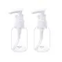 6 Pack Transparent Travel Bottles Pump Bottle Lotion Dispenser Bottle Set with Small Funnel for Flight, Airport, Holiday (White, 50 ml) 6 Pack Transparent Travel Bottles Pump Bottle Lotion Dispenser Bottle Set with Small Funnel for Flight, Airport, Holiday (White, 50 ml)