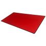 Mega Size Gaming Mouse Pad - Anti Slip Rubber Base - Stitched Edges - Large Desk Mat - 48'' x 24'' x 0.16'' (Mega, All Red)