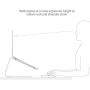 Twelve South Curve for MacBooks and Laptops | Ergonomic desktop cooling stand for home or office, white (special edition)