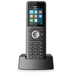 Yealink W59R Cordless Ruggedized DECT IP Phone, Base Station Not Included, 1.8-Inch Color Display, Power Adapter Included