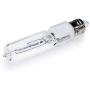 4-Pack JDE11 120V 100W Dimmable Halogen Bulb T4 Mini Candelabra Base Warm White for Chandeliers, Ceiling Fan, Table Lamps, Cabinet Lighting